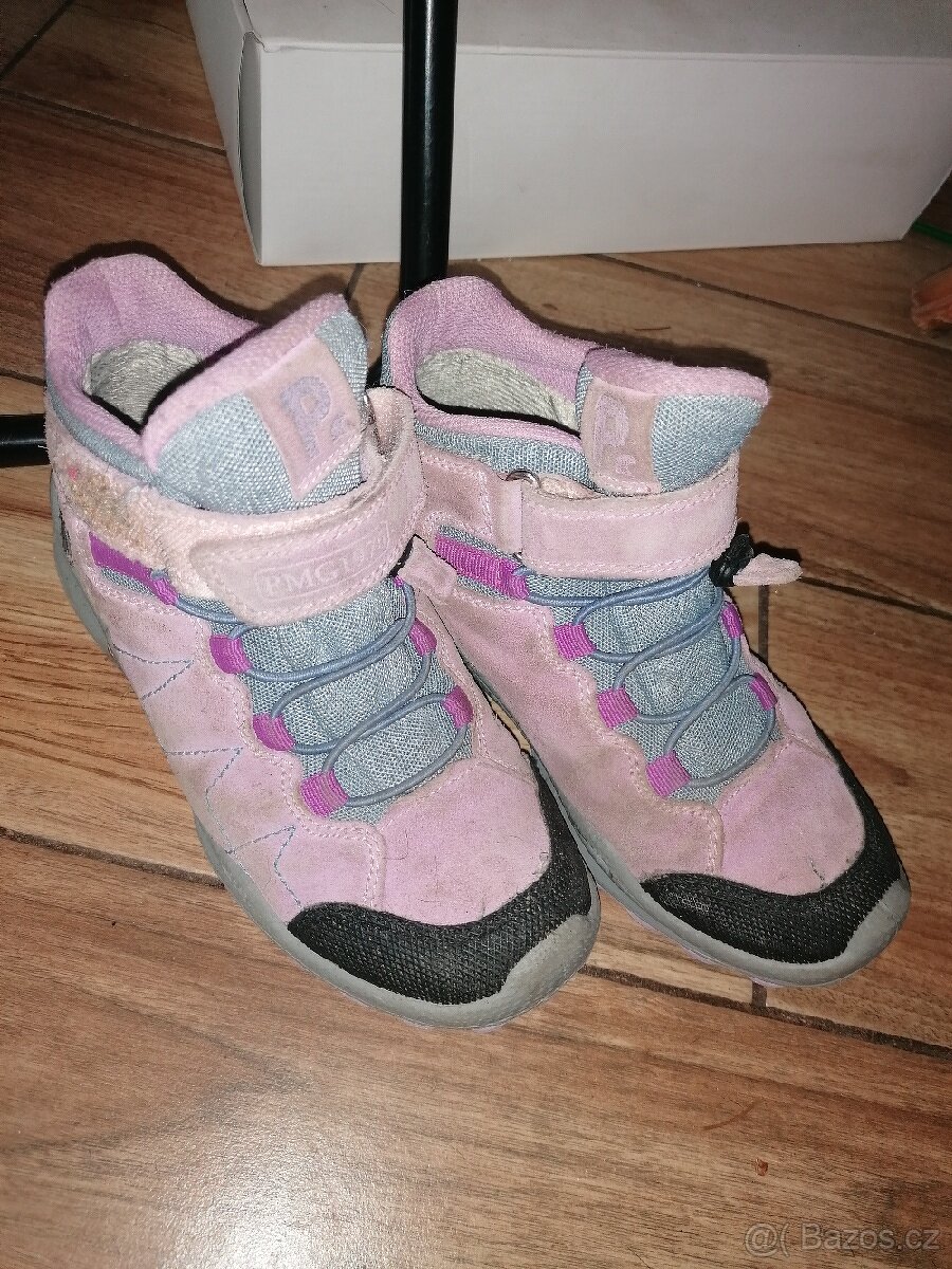 Zimní botičky 33, goretex, 2krat nošené,
