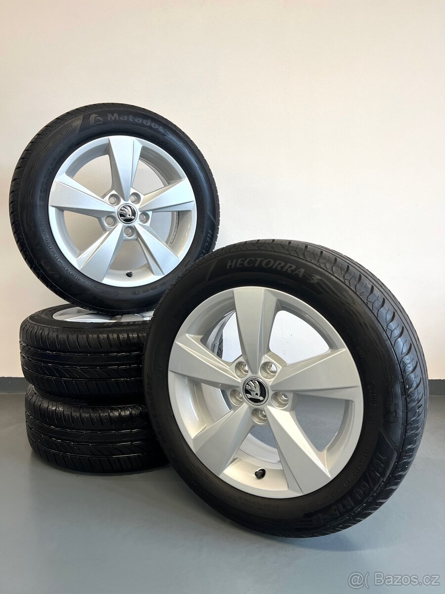 ☀️ Letní Alu kola Deneb, Škoda Fabia 3/Rapid, 5x100 r15