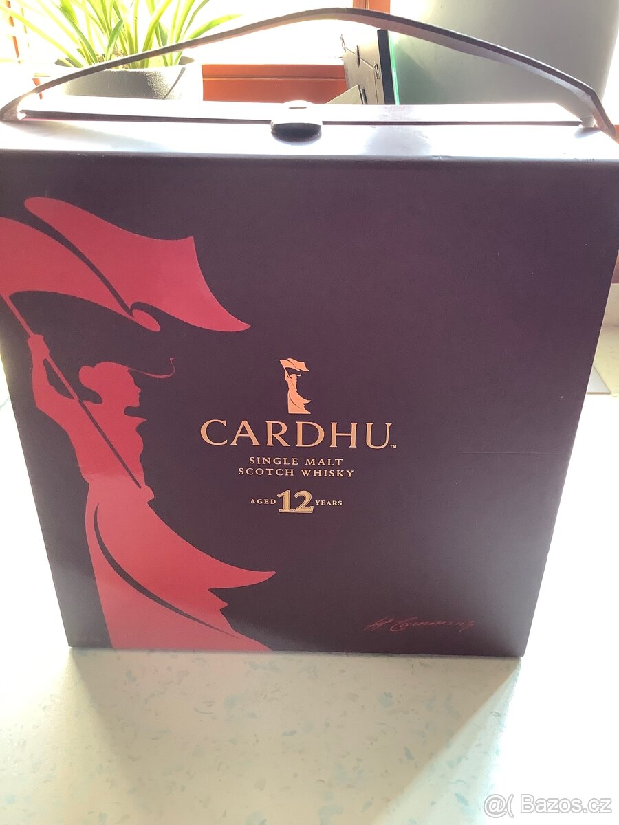 Cardhu Whiskey krabice