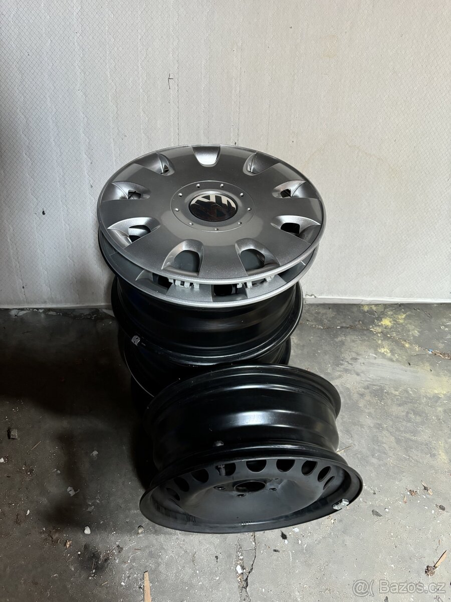Disky 1K0601027C VW 15” + poklice