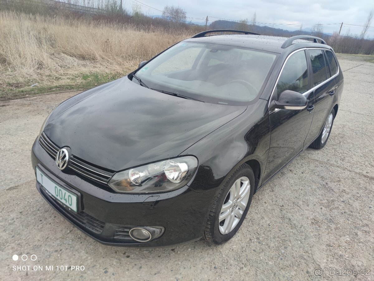 VW Golf 6 combi klimatonic parkovací čidla přední zadní