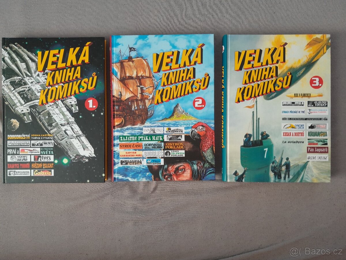 Velká kniha komiksů ABC 1,2,3