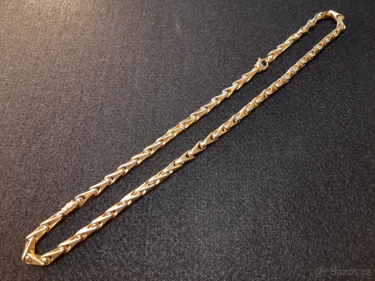 zlatý řetízek 14kt