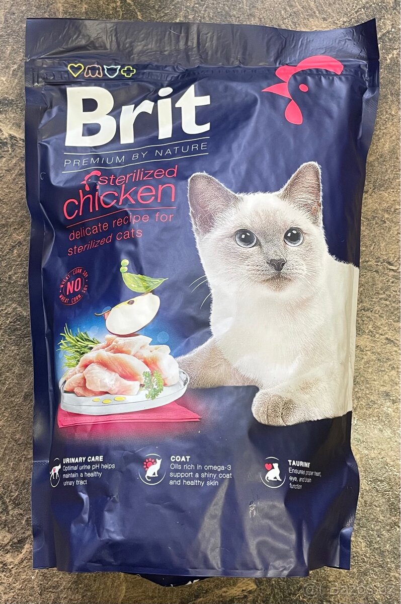 Brit Premium Cat Sterilized Chicken 800 g