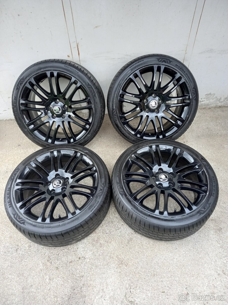 Originál alu kola skoda superb