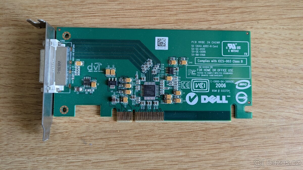 Low Profile DVI karta pro Dell Optiplex