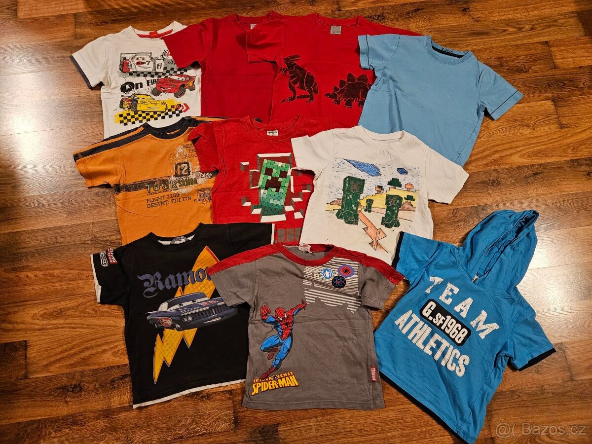 Tričko 4-5 let, 10 ks