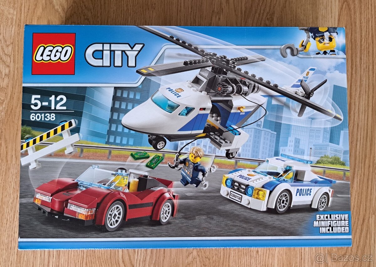 LEGO 60138 City - Rychlá honička POLICIE