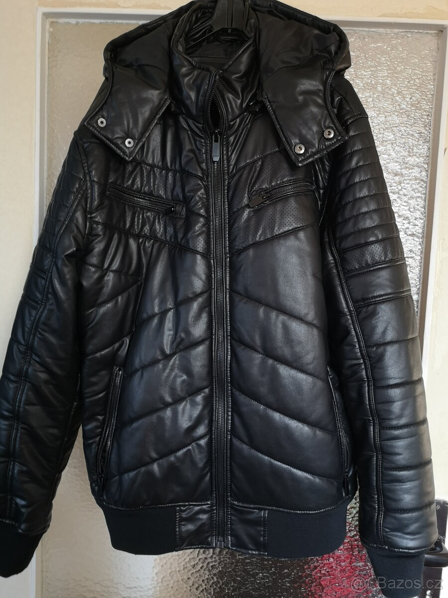 Bunda pánská, přechodní, černá - vel. L.