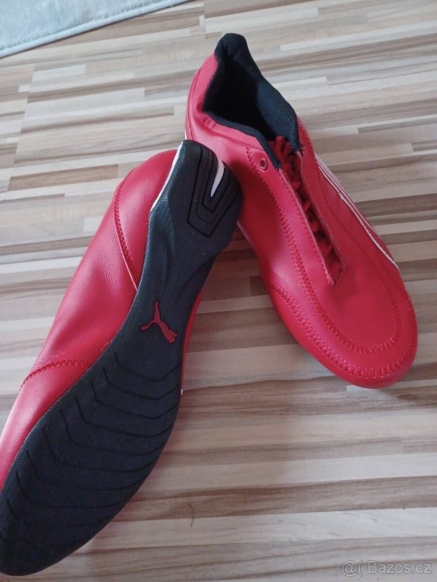 Prodám červené nové boty ferrari velikost 41