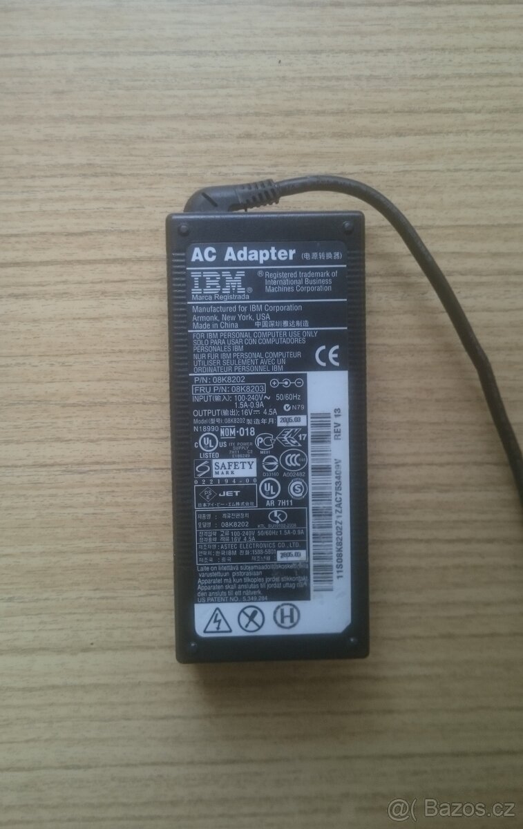 nabíječky, originální