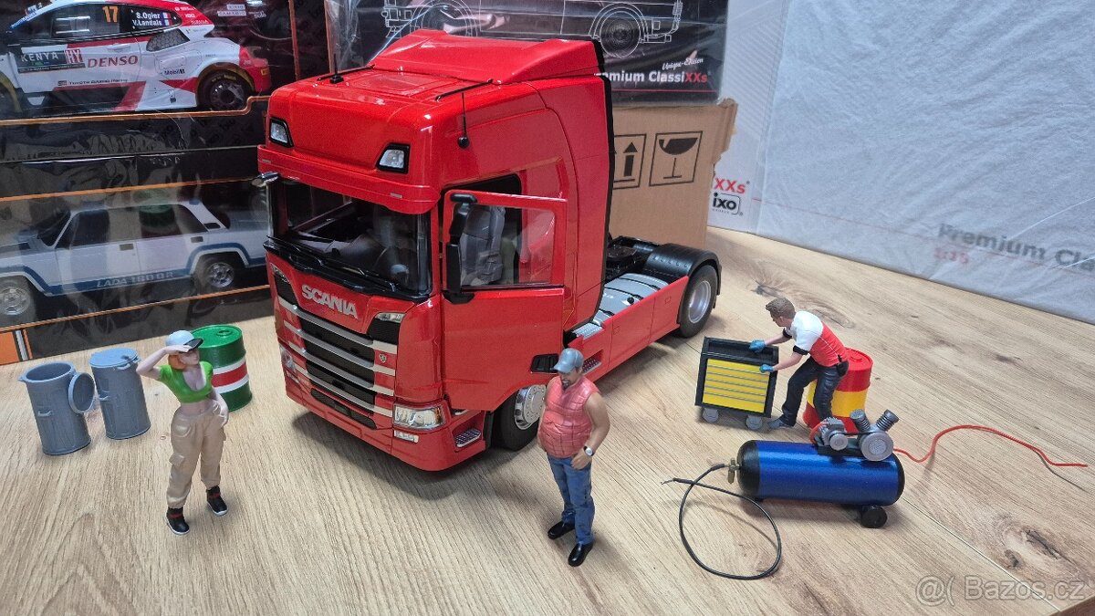 Scania R line model tahače 1/18