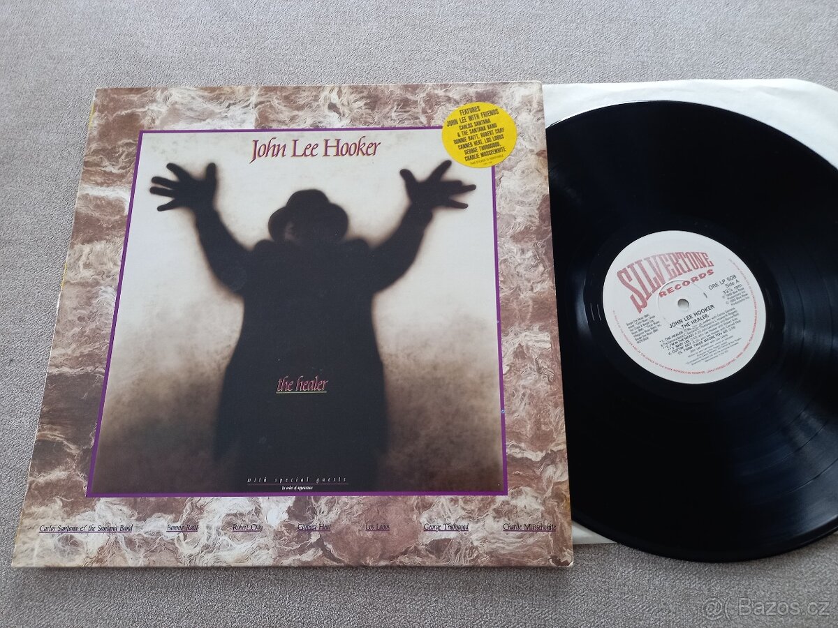 John Lee HOOKER „The Healer“ /Silvertone 1987/, blues r/delt