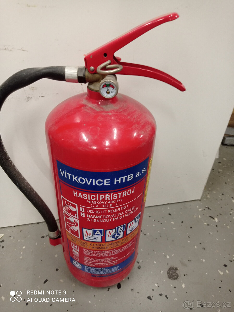 Hasící přístoj