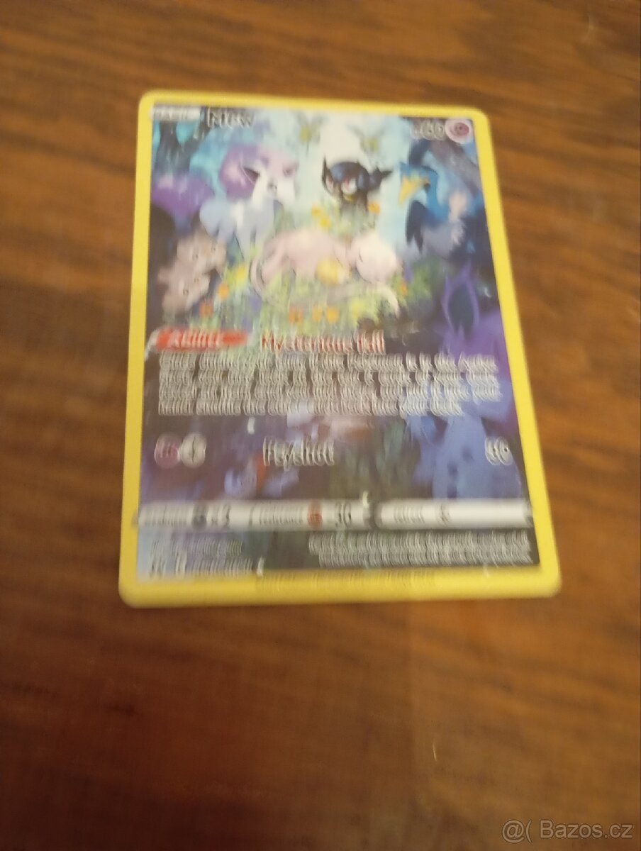 Reálná new Pokémon karta