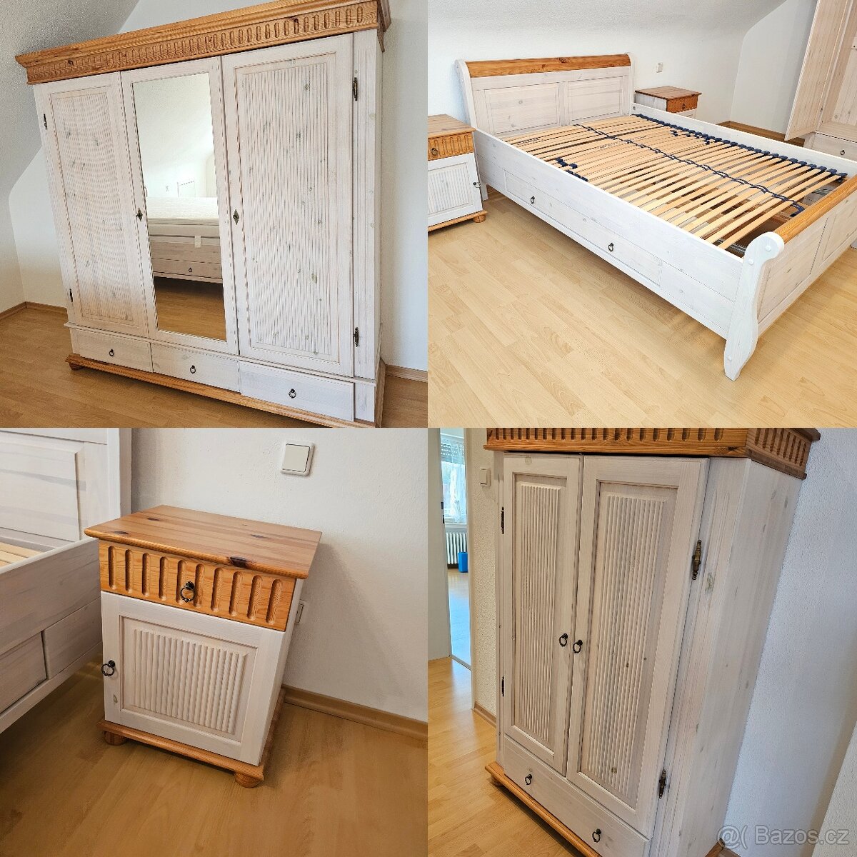 ..Zamluveno..Ložnice Celodřevená postel s úložným prostorem