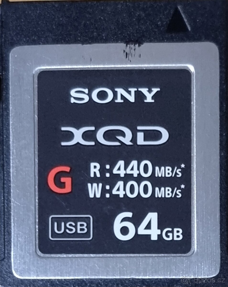 Karta Sony XQD G 64GB