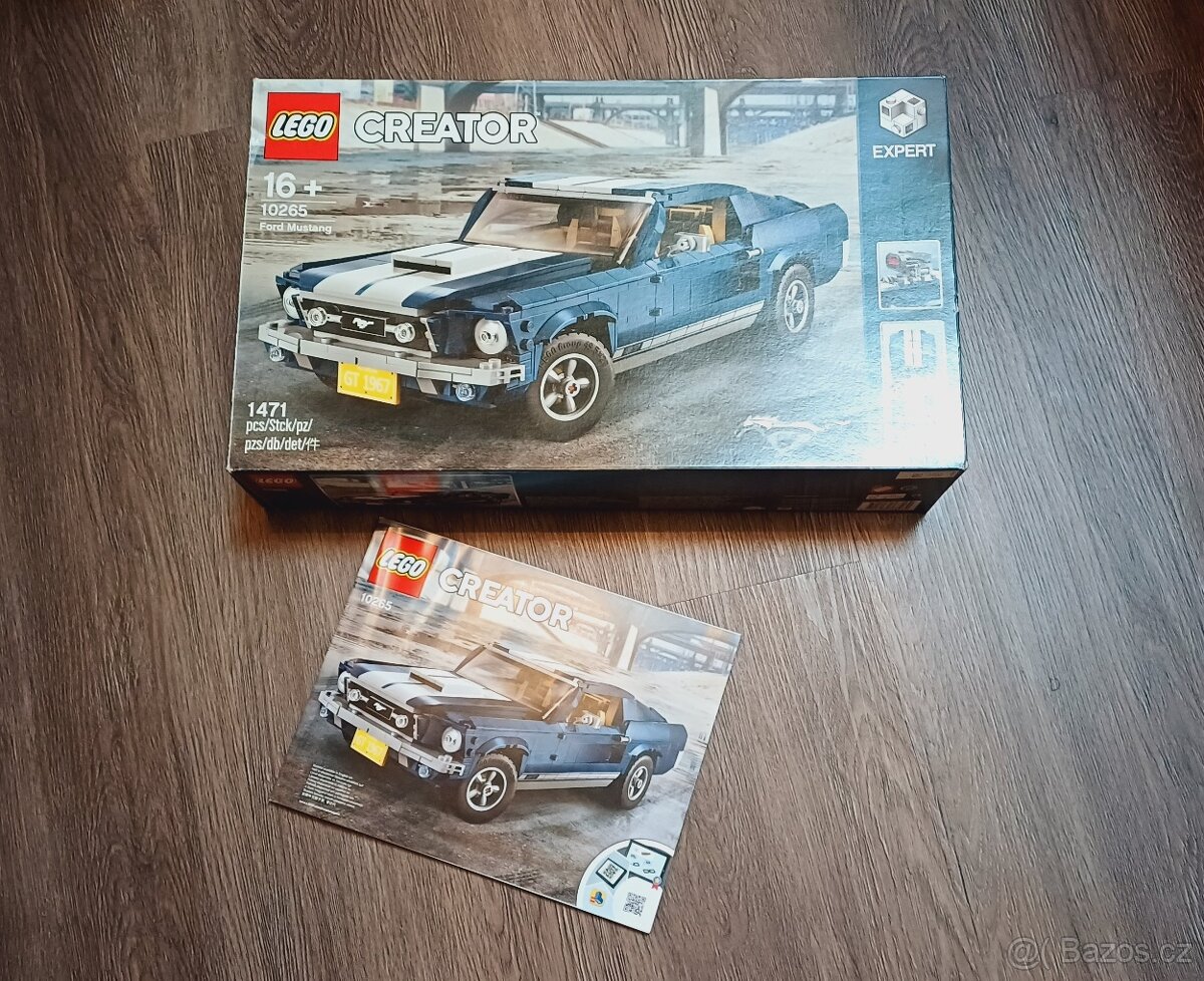 Lego 10265 Ford Mustang (POUZE krabice a manuál)