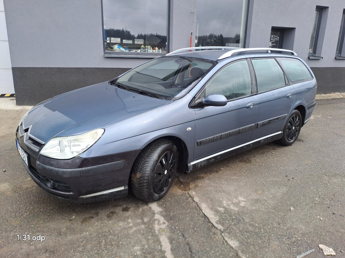 CITROEN C5 1.6HDi combi 80kW, r.07, PLNĚ POJÍZDNÉ