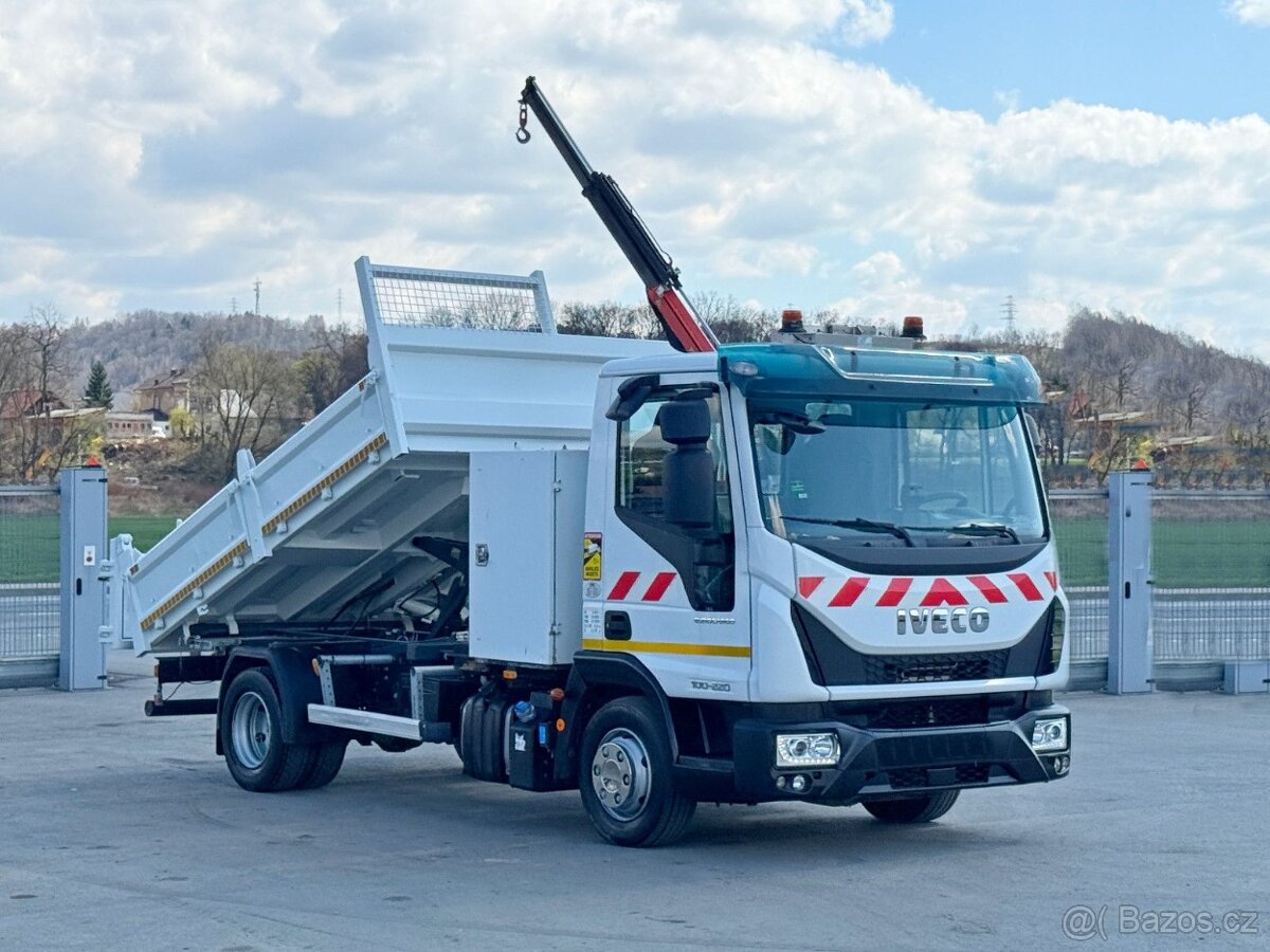 Iveco Eurocargo 100-220-4x2–Sklápěč+Bordmatik+HR-PC 1500 A