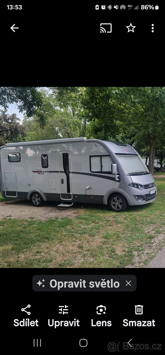 Prodám Integrovany autokaravan Adria super sonic I 701SL