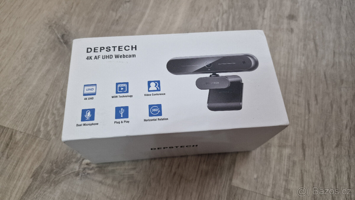 Webkamera 4K Depstech DW40 černá