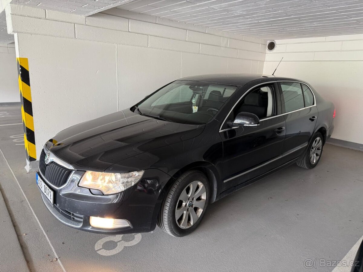 ŠKODA SUPERB II 2.0TDI - 125 kW - AUTOMAT - VŠE PLNĚ FUNKČNÍ