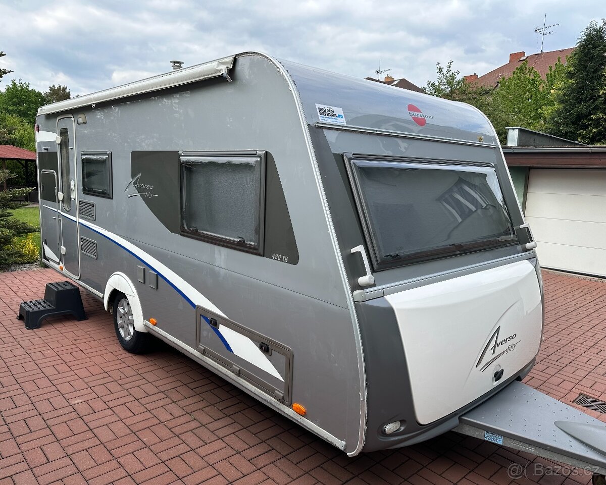 Bürstner Averso Fifty 480 TK 2009 PALANDY+MOVER+STAN+MARKÝZA