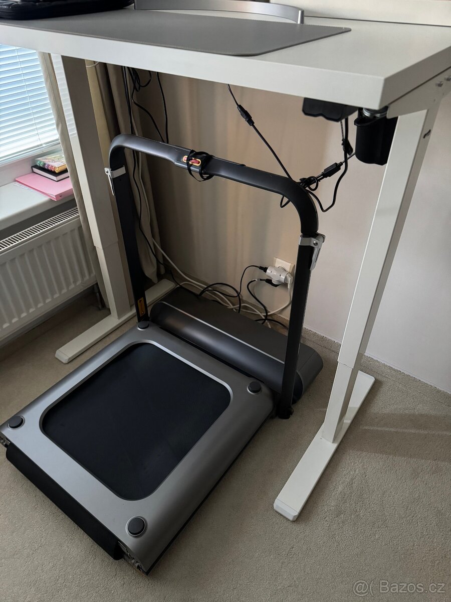 AlzaErgo Table ET2.1 Essential bílý výškově nastavitelný stů