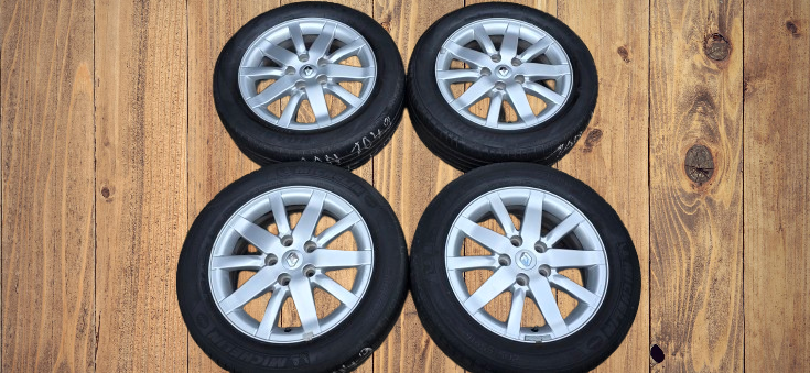 Origo alu Renault 16" 5x114,3 ET47 s letními pneu 205/55/16