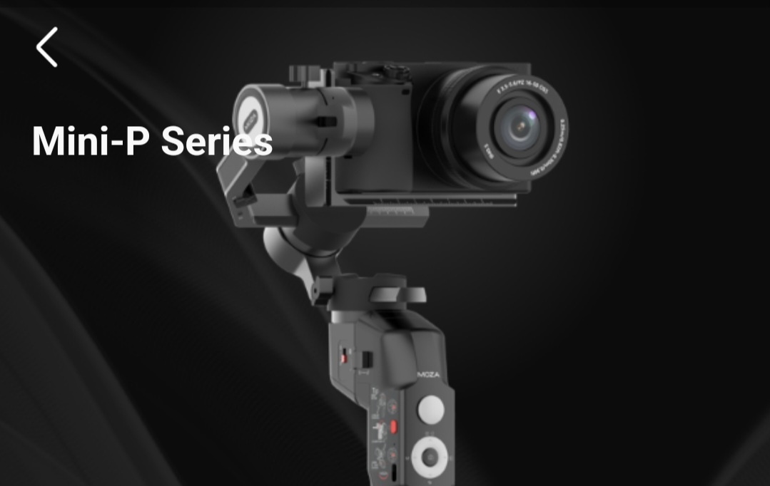 Gimbal stabilizátor - Moza mini-p pro mobily, compakty