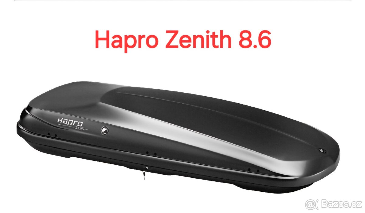 Střešní box Hapro Zenith 8.6 (205 cm) PRONÁJEM