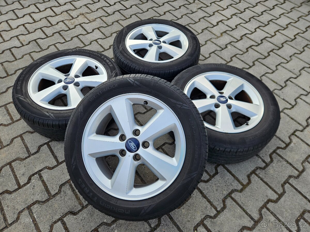 Alu kola Ford 5x108 Letní 205/55/16