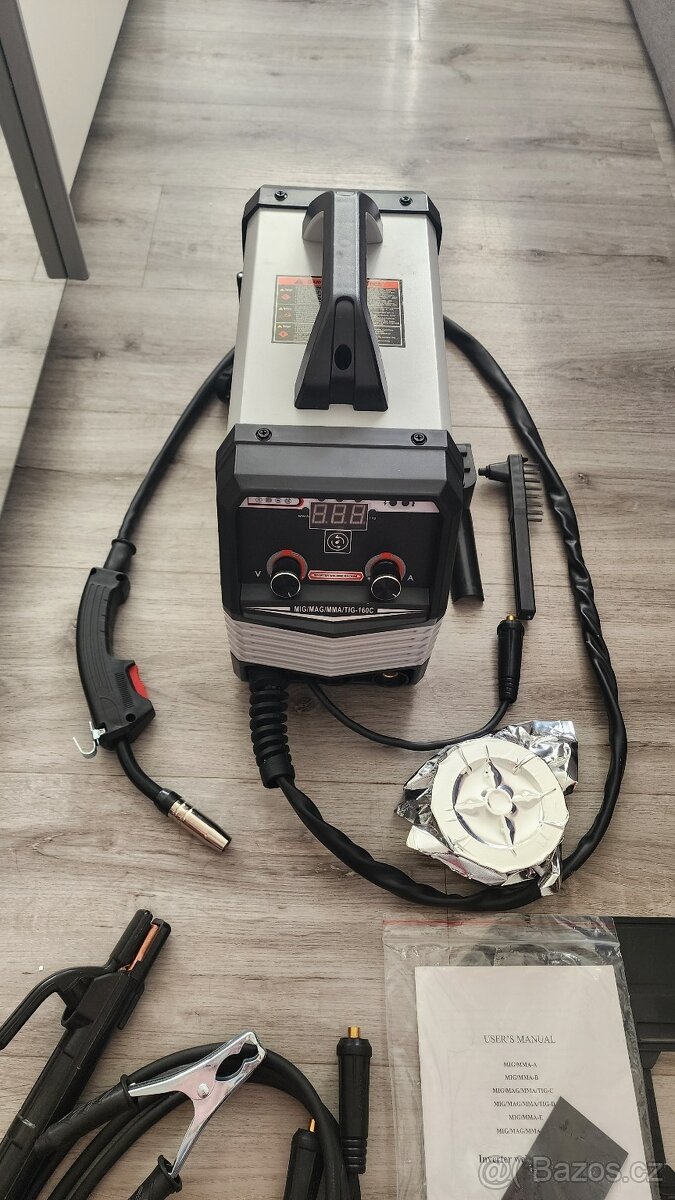 🛠️ Nová svářečka MIG/MAG/MMA/TIG 160A – 4v1 🔥