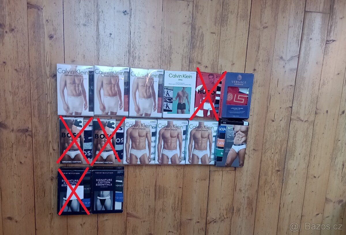 Pánské značkové boxerky, slipy a Jock Strapy 2