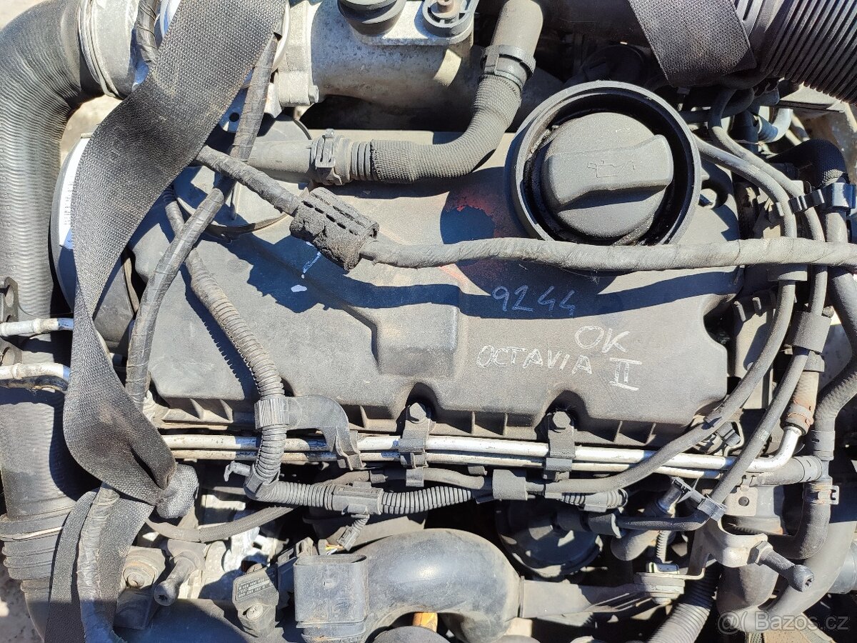 Prodám motor Škoda Octavia 1,9 NM č. 9244