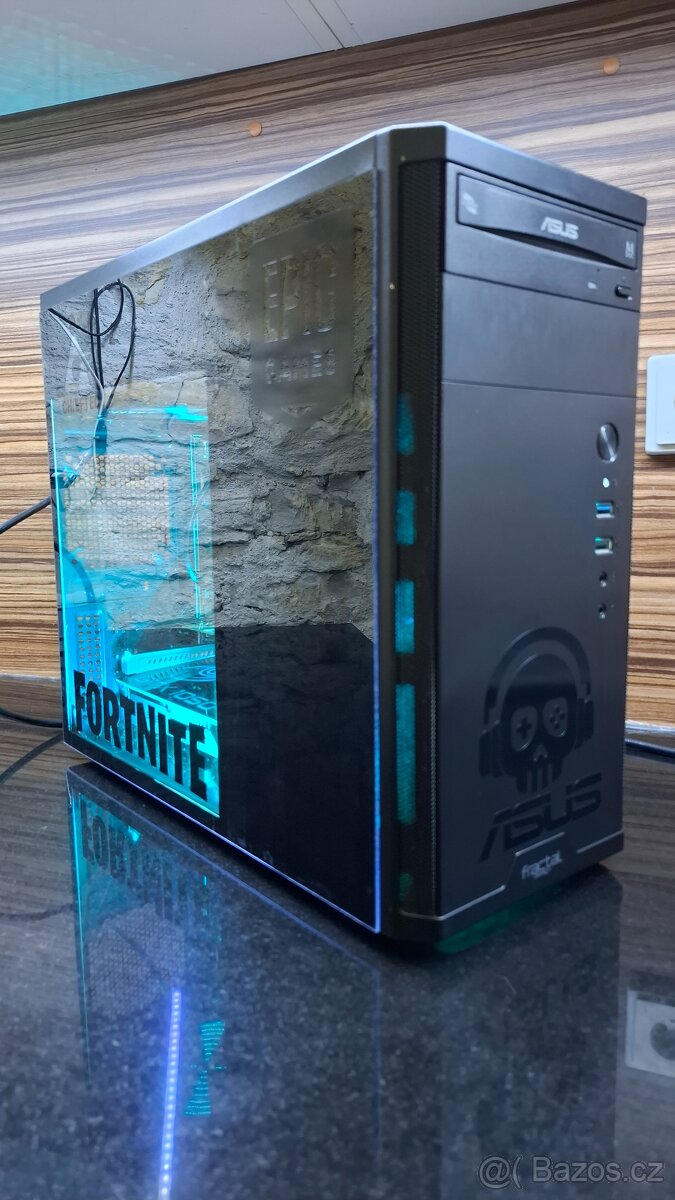 Herní PC i5-7400, 8Gb, GTX 1050ti 4GB, 1TB ssd, Fortnite