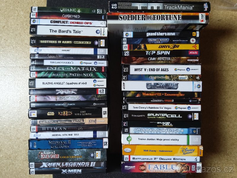 2. Použité PC hry