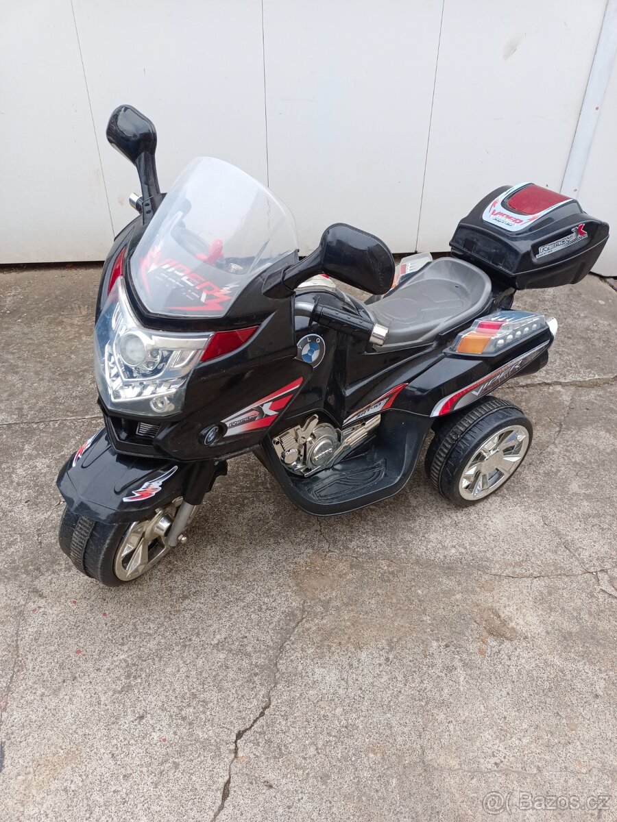 Dětská elektrická motorka