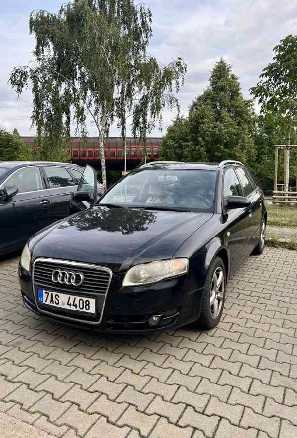 Prodám Audi A4 B7, 2.0 TDI (2007), na opravu nebo díly