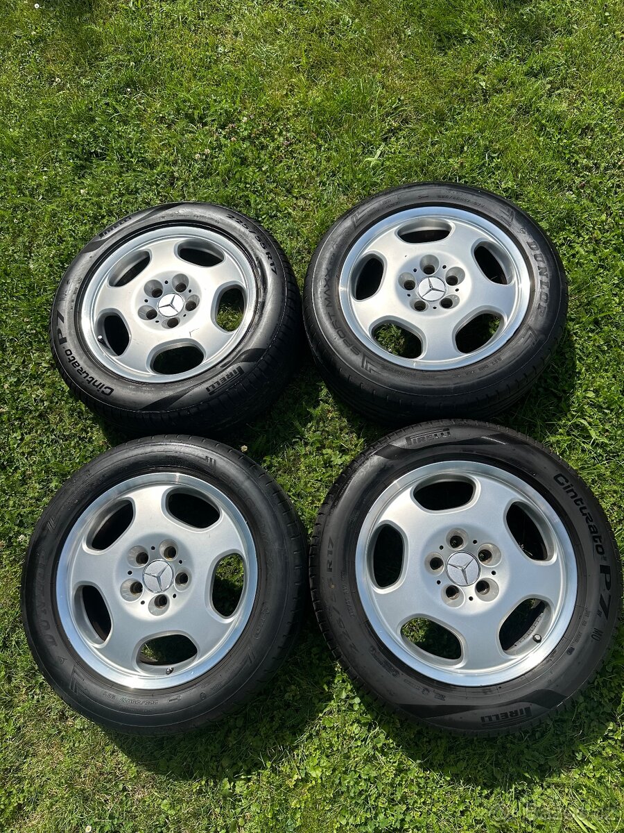 Prodám originální sadu ALU 17" Mercedes-Benz W210/W220