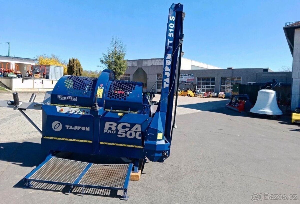 Štípací automat TAJFUN RCA 500 odsávání - plná výbava