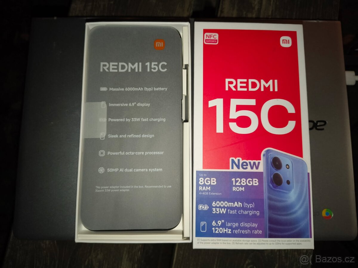 Xiaomi Redmi 15C 4GB/128GB Midnight Black