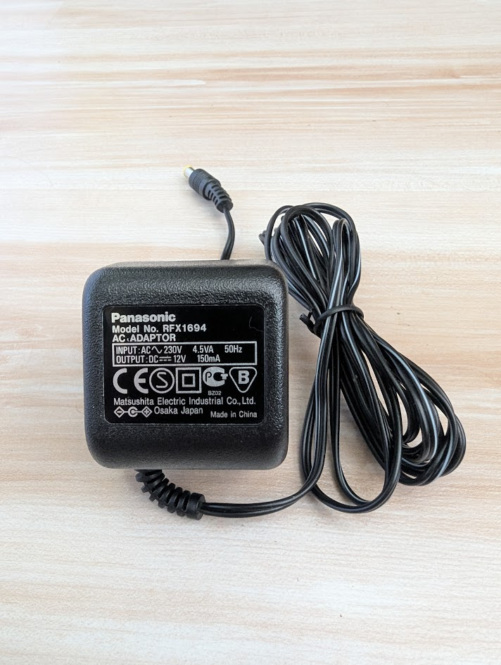 Napájecí adaptér Panasonic RFX1694 (12V 150mA)