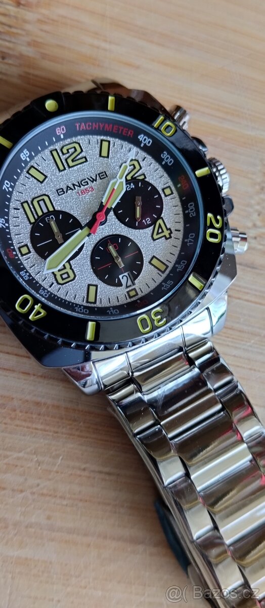 nezničitelné hodinky Weide BW 1853-B No Limits chronograf