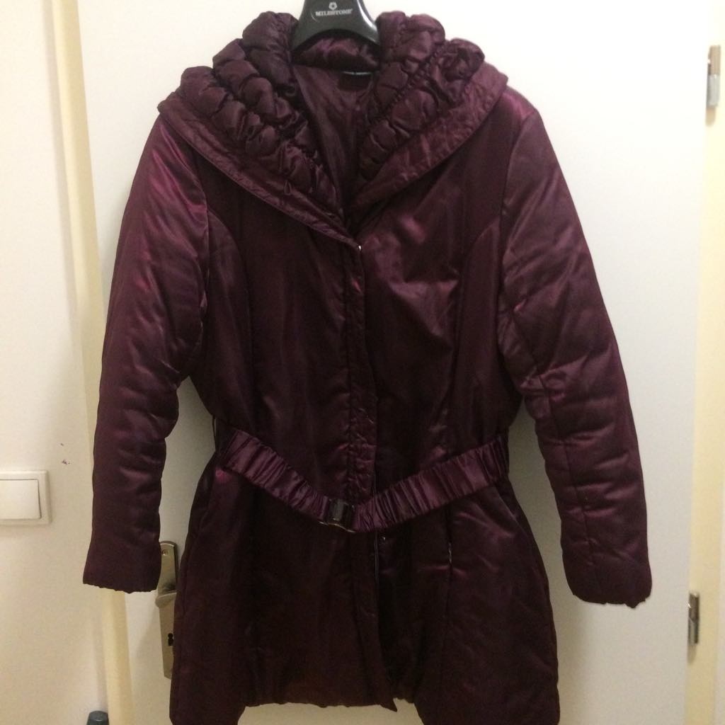 Fialová bunda