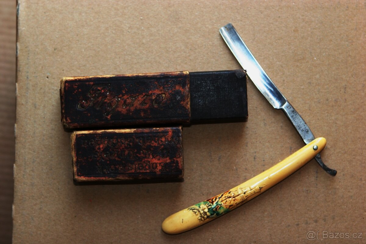 Prodám břitvu z pozůstalosti pro sběratele.