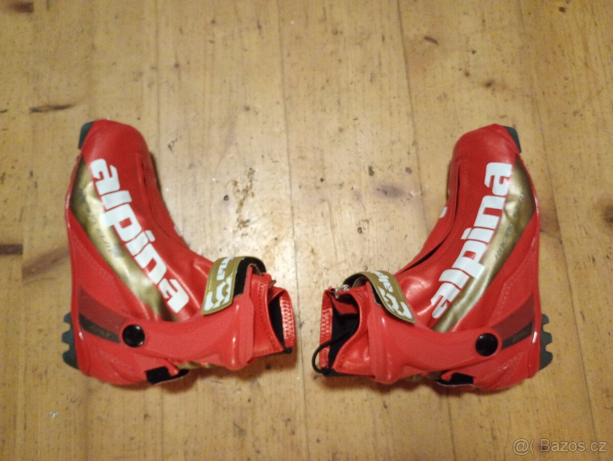 Alpina racing elite, boty na běžky, dětské