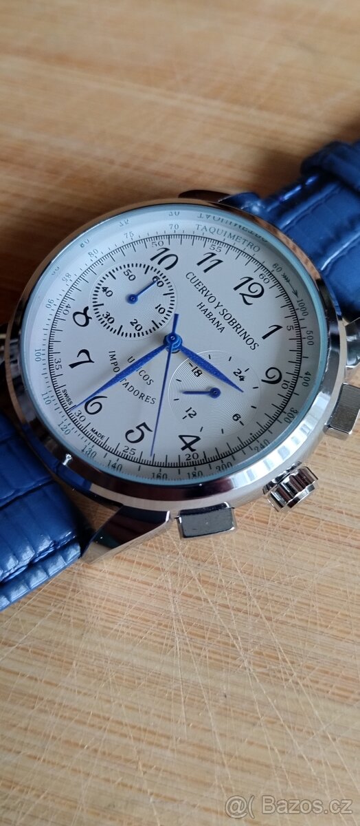 LUXUSNÍ HODINKY S CHRONOGRAFEM