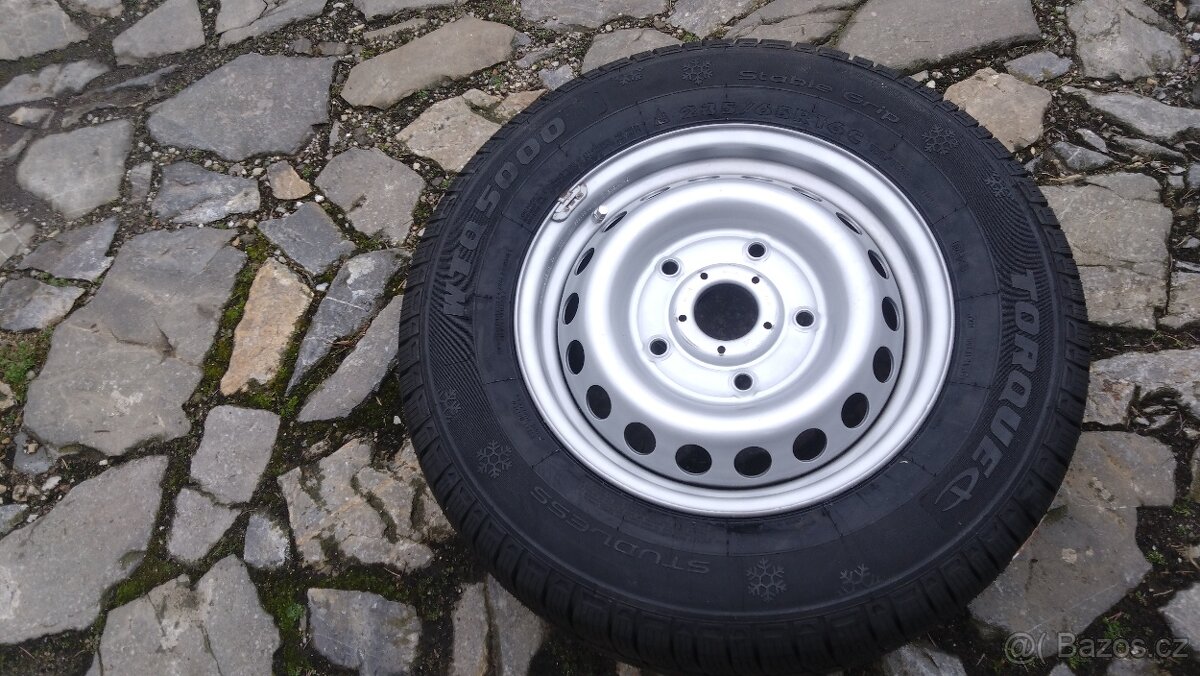 NOVÉ DISKY 16 5x160 na FORD TRANSIT + ZIMNÍ PNEU